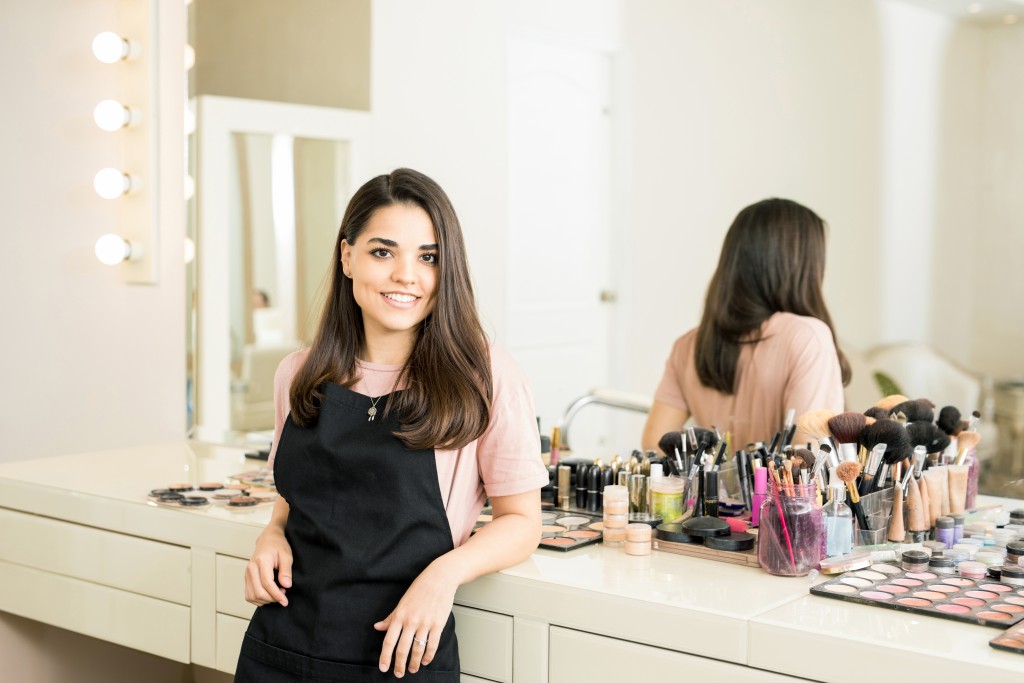 woman at the salon